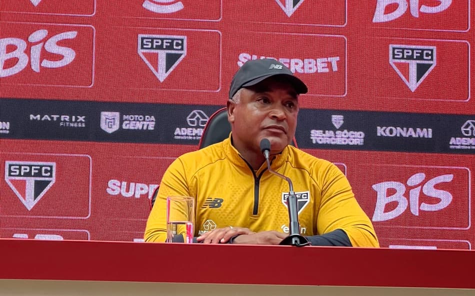 Roger Machado, técnico do São Paulo
