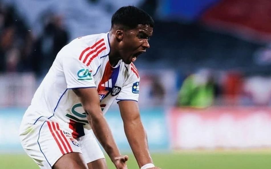 Endrick em ação pelo Lyon (Foto: Reprodução Instagram)