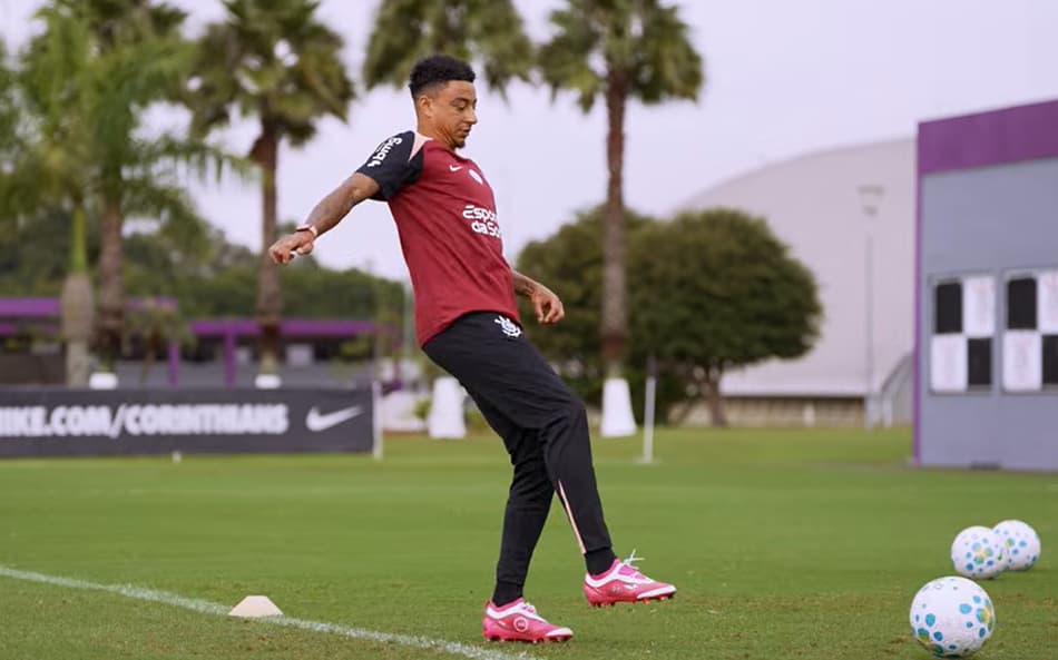 Lingard treinamento Corinthians