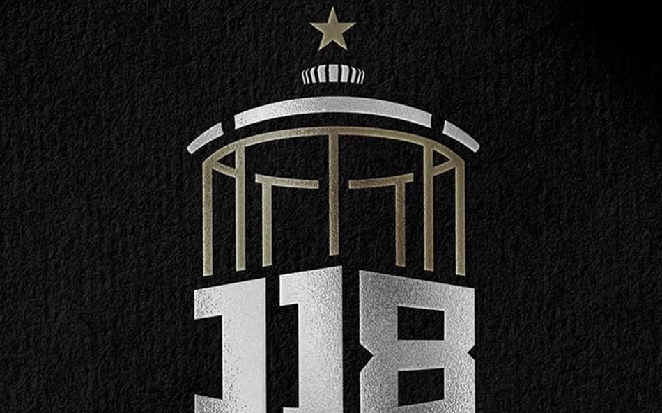 Logomarca 118 anos (reprodução Atlético)