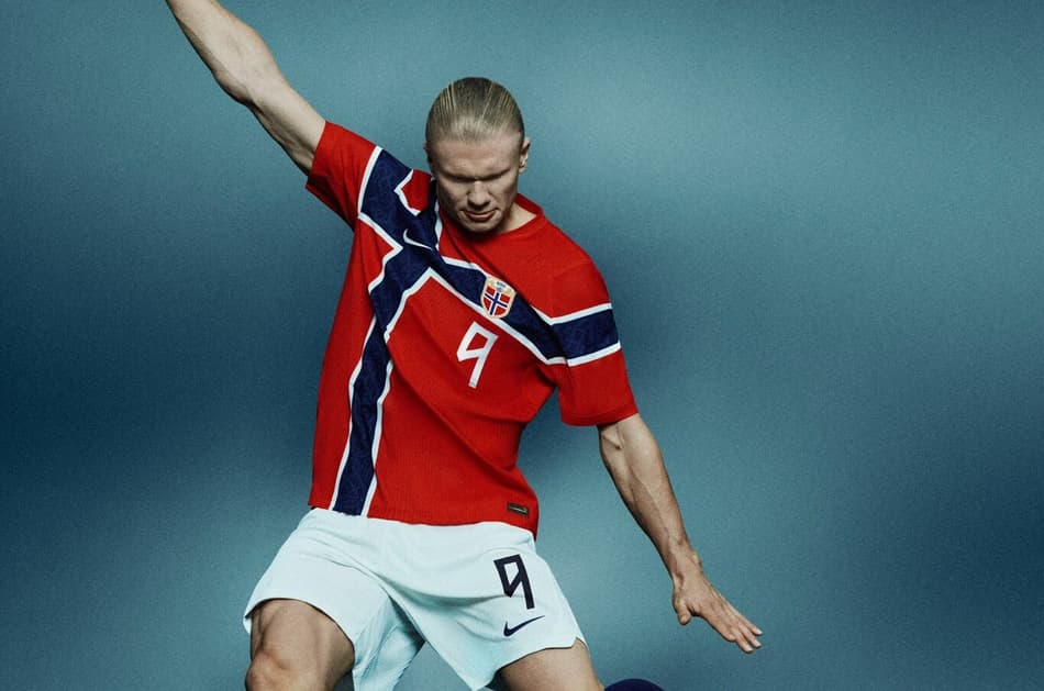 Noruega - Uniforme I (Foto: Divulgação)