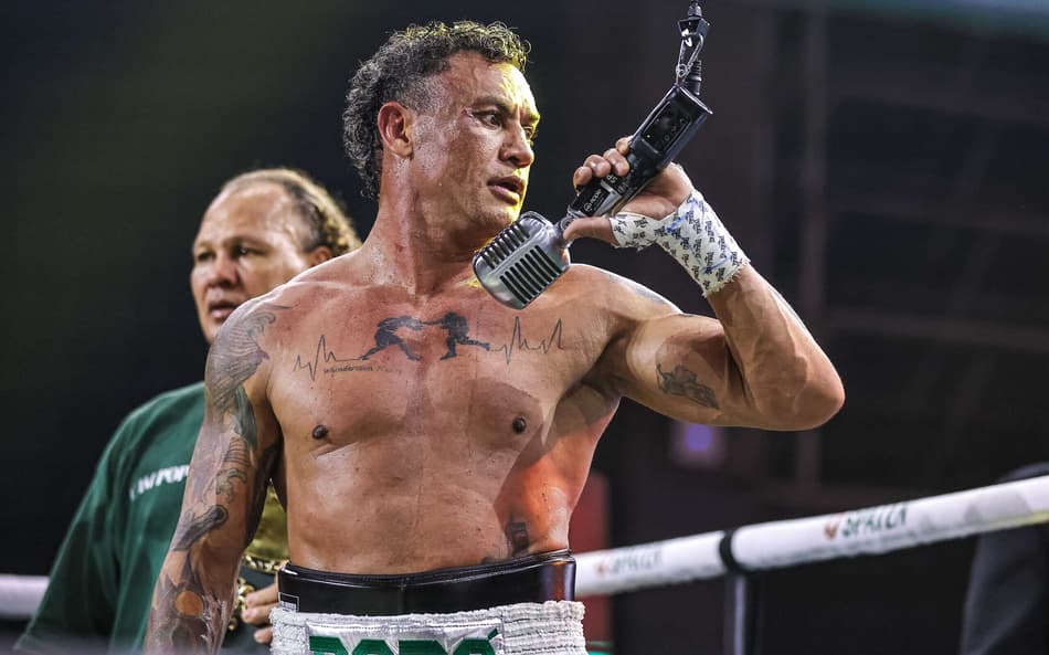 Popó no Spaten Fight Night (Foto: William Lucas e Gaspar Nóbrega / Inovafoto)