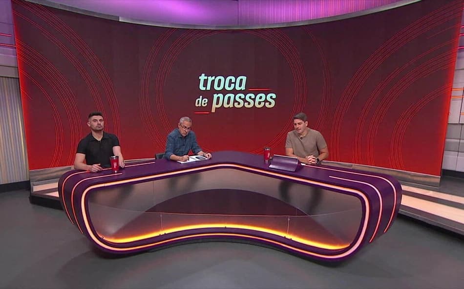 SporTV promove "dança das cadeiras" entre Alex Meschini e Ramon Motta