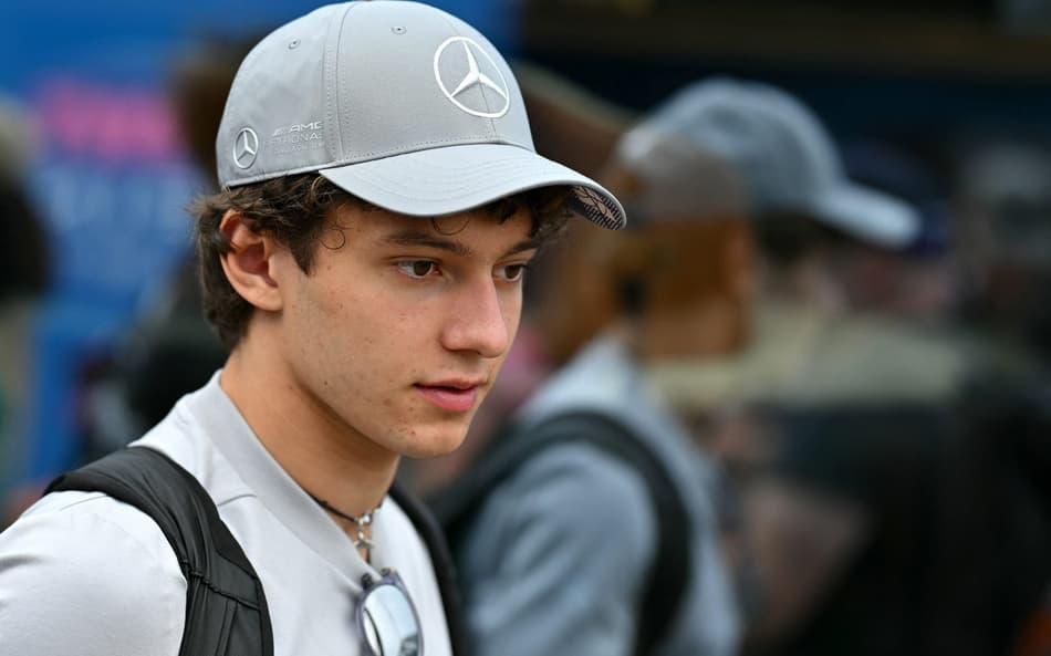 Italiano Kimi Antonelli, da Mercedes (fotoo: Andrej ISAKOVIC / AFP)