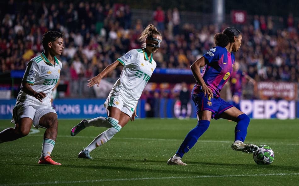 Barcelona vence a Roma na Champions Feminina. (Foto: Barcelona/Divulgação)