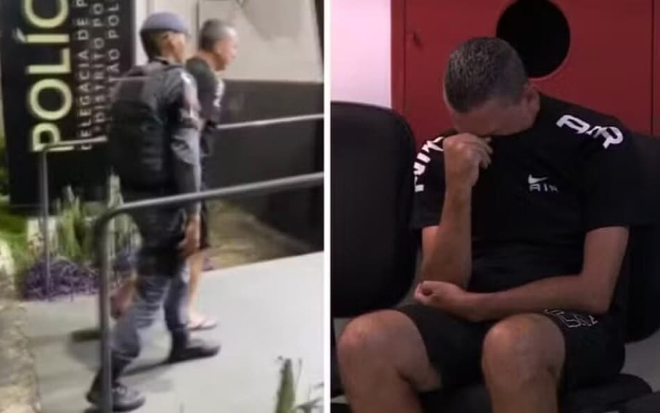 Piá foi preso em Sumaré, interior de São Paulo (Foto: Reprodução/EPTV/TVGlobo)