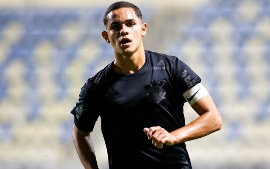 Luiz Gustavo Bahia marcou um dos gols do Corinthians (Foto: Rodrigo Gazzanel / Agência Corinthians)