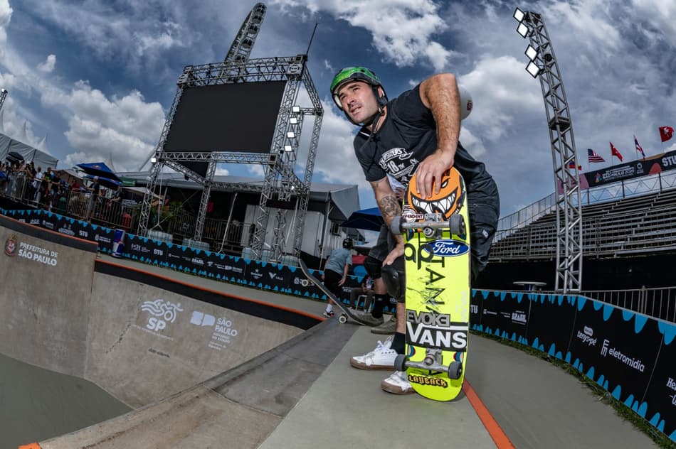 Pedro Barros nos treinos dos pré-classificados do park masculino (Foto: Pablo Vaz/STU)