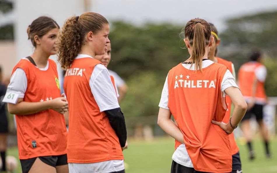 Peneira para categoria sub-15 do Mirassol realizada neste sábado, 7 de março de 2026. (Foto: Ana Goulart/Agência Mirassol)
