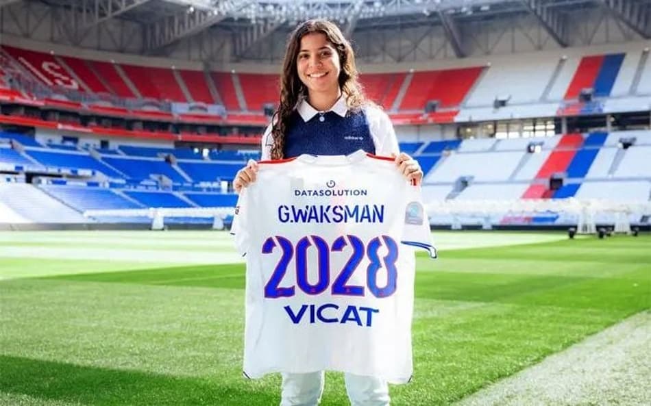 Giovanna Waksman, promessa brasileira, é anunciada pelo Lyon. (Divulgação)