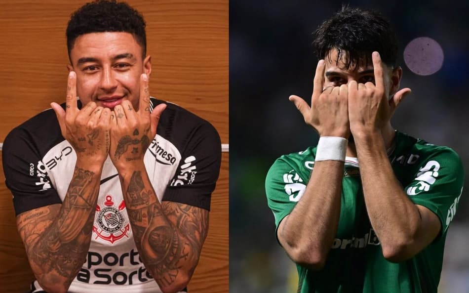 Lingard e Flaco López (Foto: Eduardo Carmim/Photo Premium/Gazeta Press)