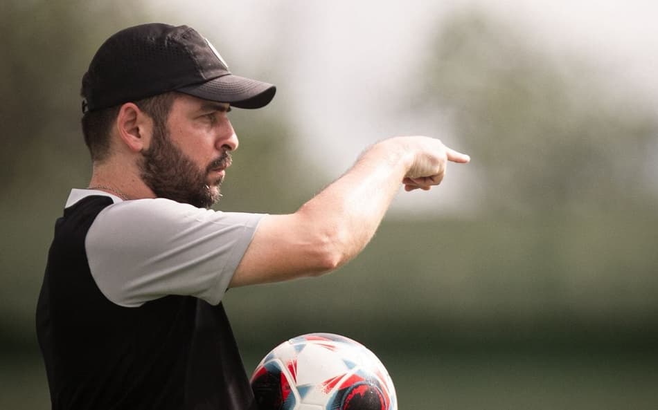 Rubens Franco, treinador do Vasco. (Foto: João Gabriel Alves/Vasco)