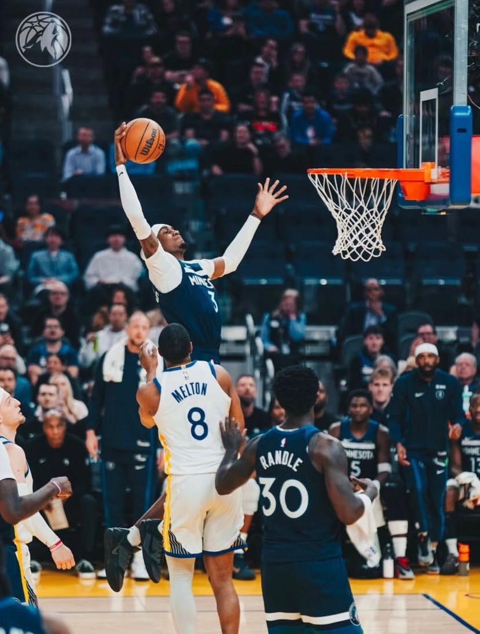 Minnesota Timberwolves x Golden State Warriors pela NBA 2025/2026 (Foto: Reprodução/ Minnesota Timberwolves)