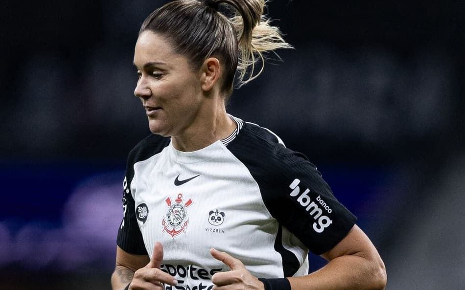 Gabi Zanotti marcou dois gols diante do América-MG pelo Brasileirão Feminino. (Rebeca Reis | Staff Images Woman/CBF)