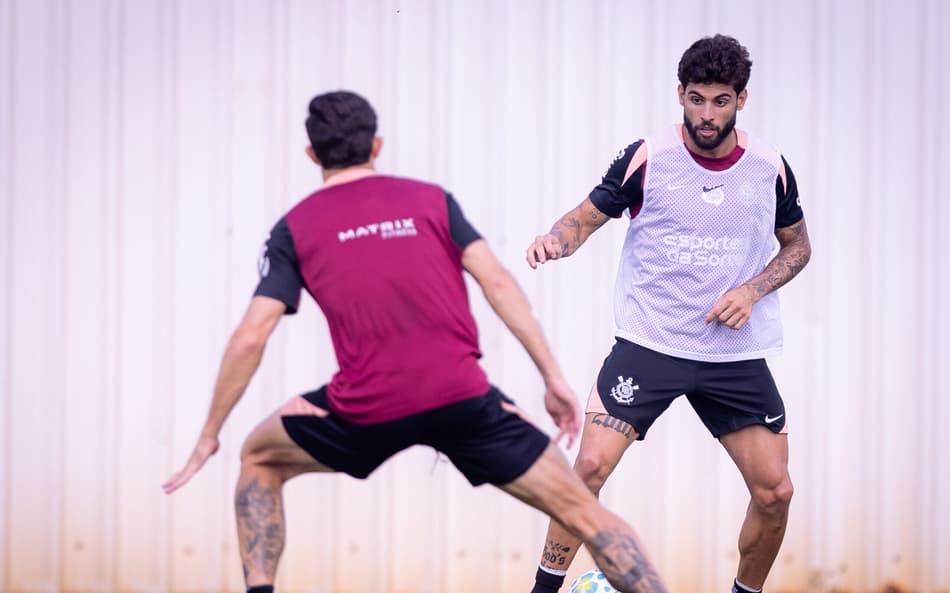 Yuri Alberto início o período de transição física (Foto: Rodrigo Coca/Agência Corinthians)