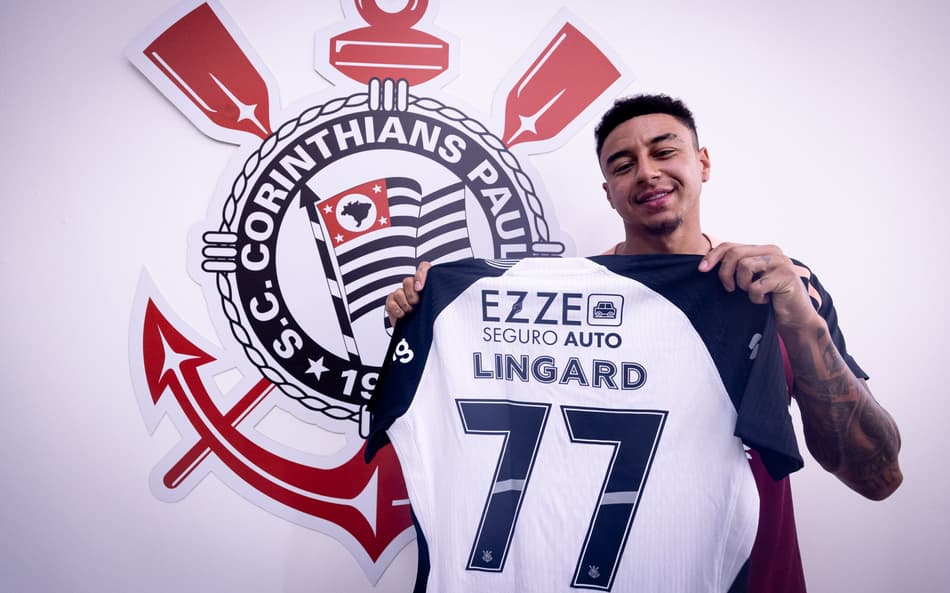 Jesse Lingard, novo reforço do Corinthians (Foto: Rodrigo Coca/Agência Corinthians)