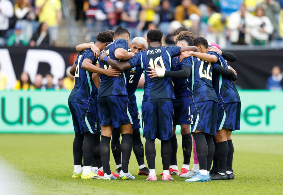 Veja fotos do amistoso entre Brasil x França