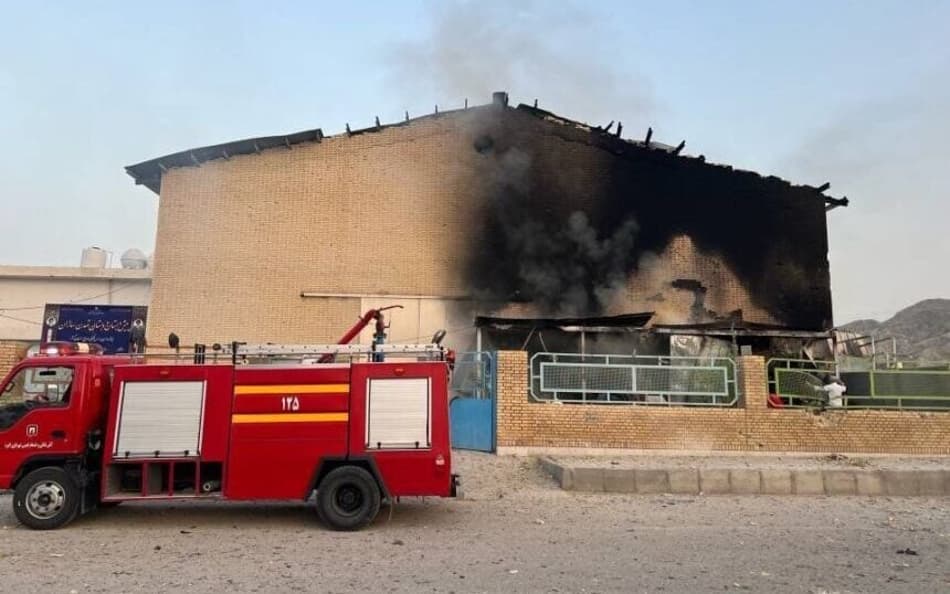 Ginásio iraniano é atingido por ataques de Estados Unidos e Israel (Foto: Reprodução)