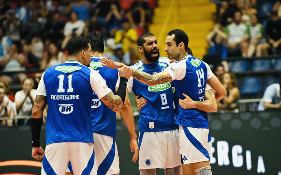 Cruzeiro é finalista da Copa Brasil de vôlei 2026 (Foto: Divulgação/ CBV)