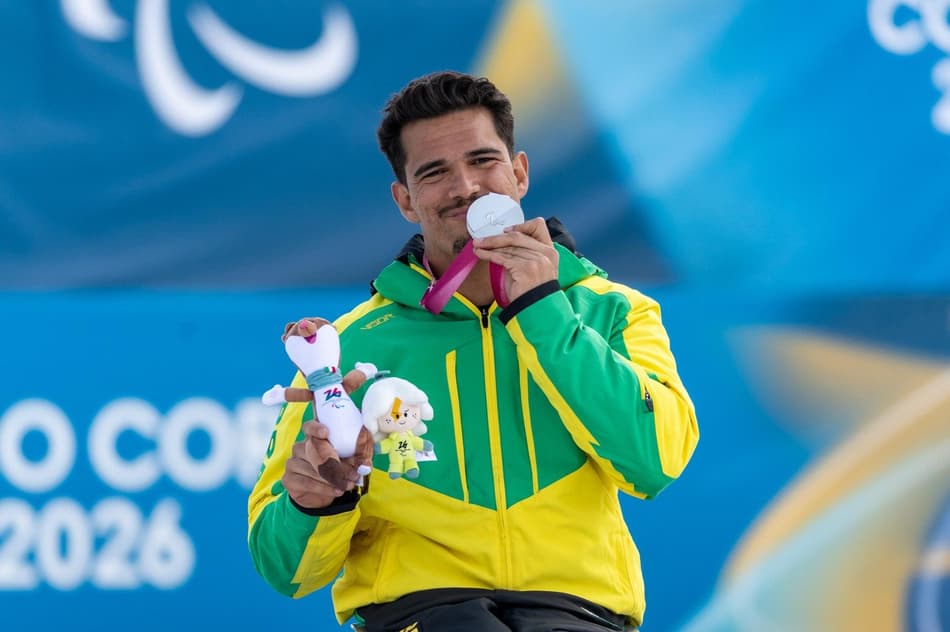 Veja fotos da medalha de prata de Cristian Ribera nos Jogos Paralímpicos!