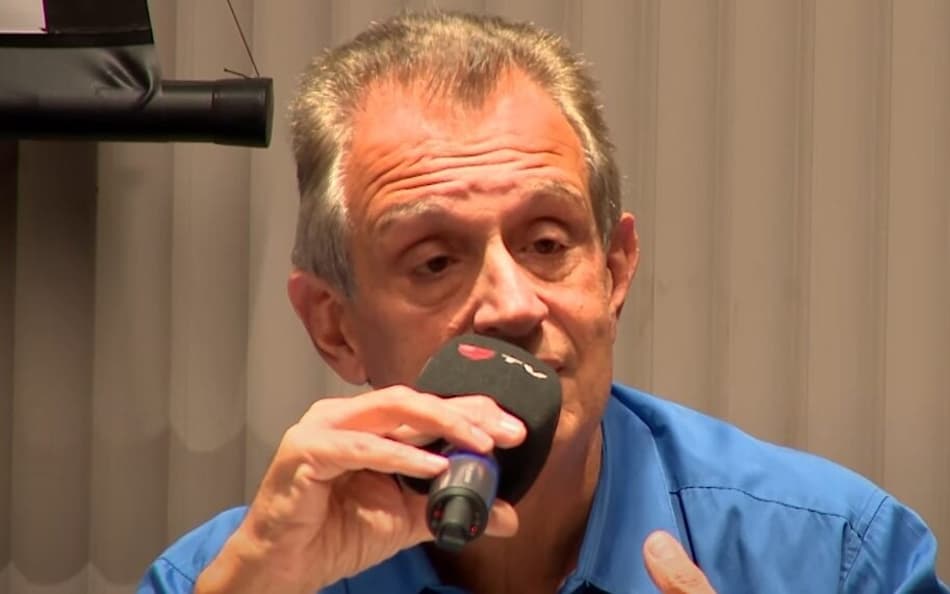 Luiz Eduardo Baptista, o Bap, presidente do Flamengo (Foto: Reprodução/Flamengo TV)