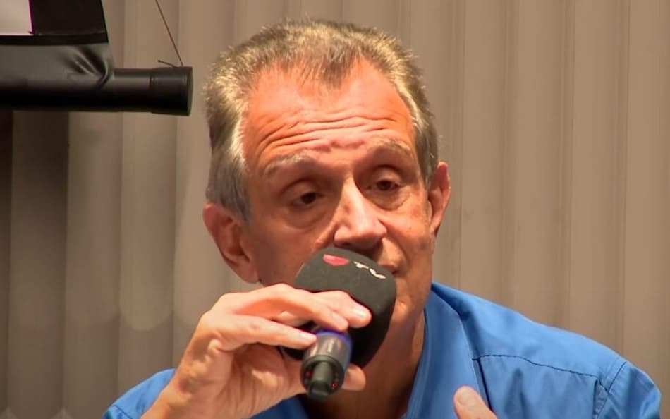 Luiz Eduardo Baptista, o Bap, presidente do Flamengo (Foto: Reprodução/Flamengo TV)