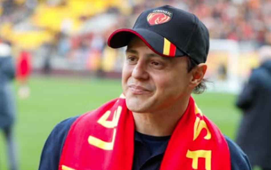 Felipe Massa durante homenagem em 2026 (Reprodução)