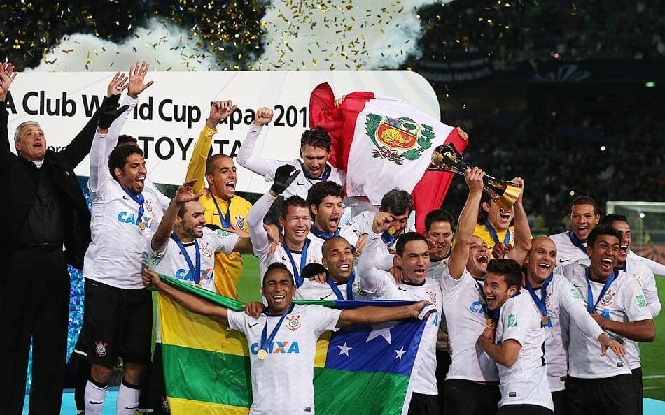 Dia das Crianças - Corinthians campeão do mundo de 2012 (Foto: Arquivo LANCE!)