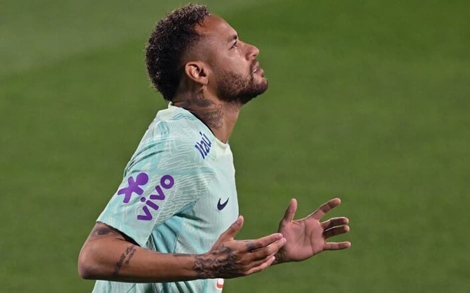 Neymar - Treino Seleção Brasileira Qatar