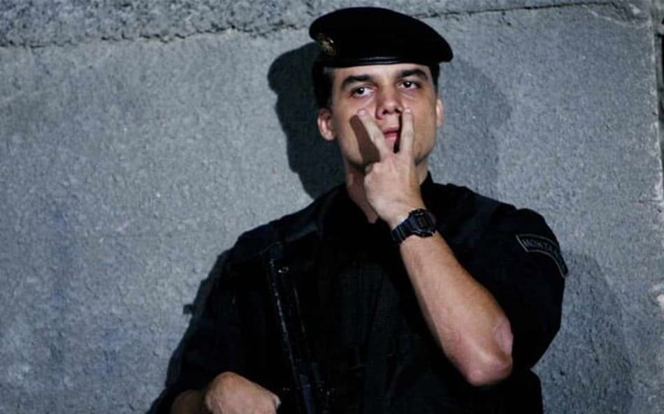 Fota do longa "Tropa de Elite" - primeiro filme, de preferência do Capitão Nascimento