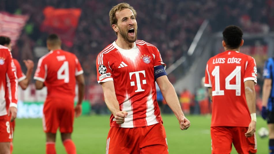 Estrela de Harry Kane brilha novamente na Champions League (Foto: Reprodução/FCBayern/X)
