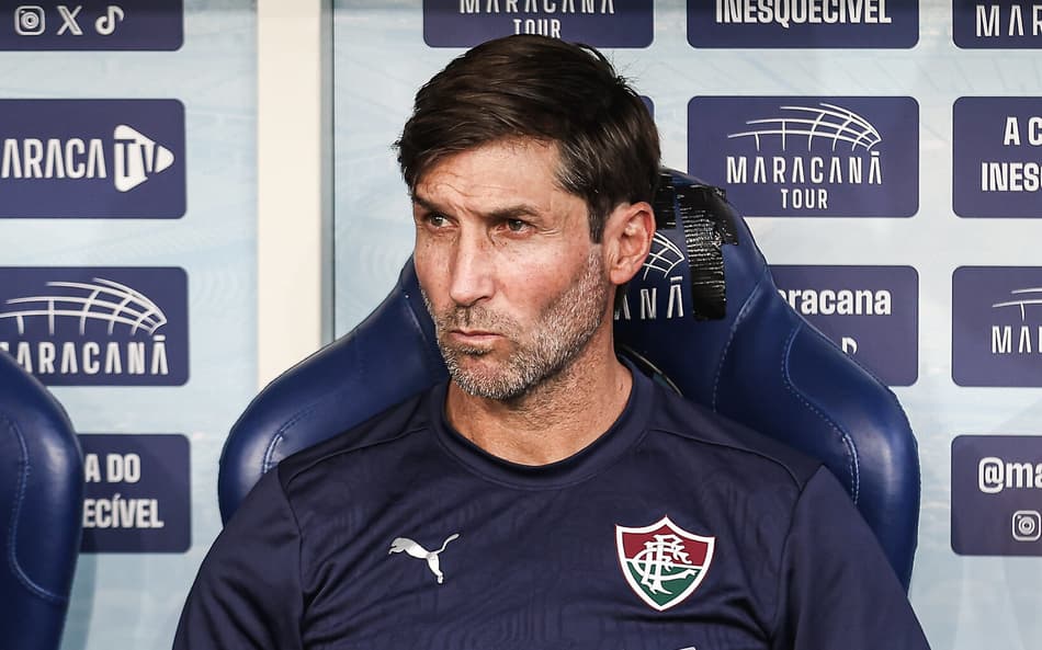 Maxi Cuberas comandou o Fluminense na classificação contra o Vasco pelo Carioca (Foto: Lucas Merçon/FFC)