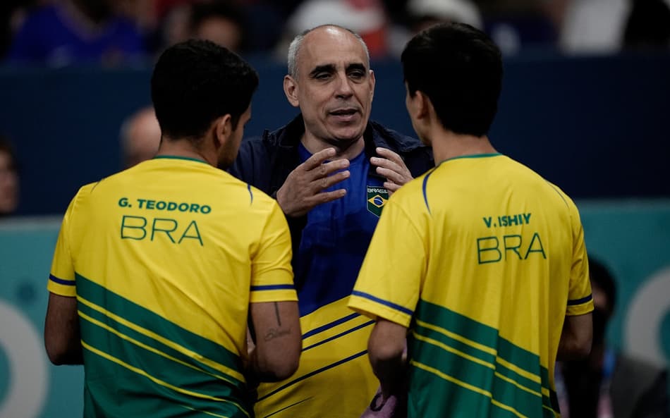 Paco Arado foi o técnico da seleção brasileira nos Jogos de Paris 2024