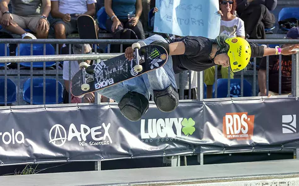 Raicca Ventura chega ao Mundial de Skate para defender o título