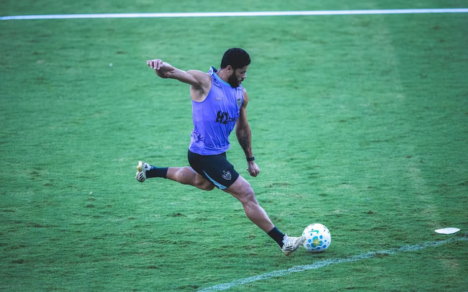 reapresentação do elenco do Atlético (Foto: Pedro Souza / Atlético)