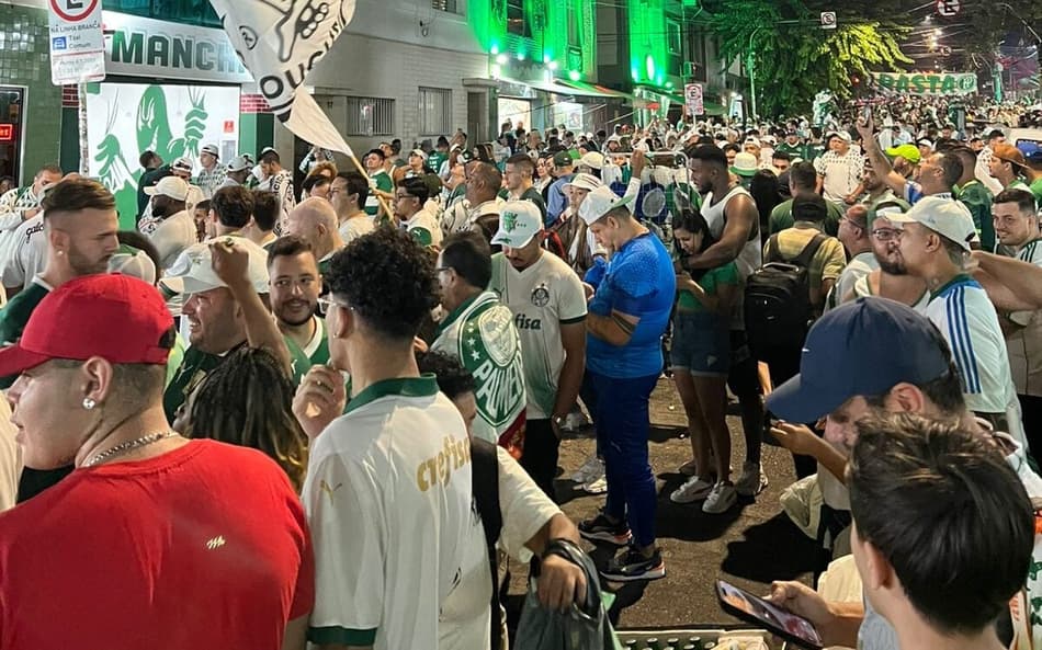 Torcida do Palmeiras no Allianz Parque (Foto: Rafaela Cardoso/Lance!)