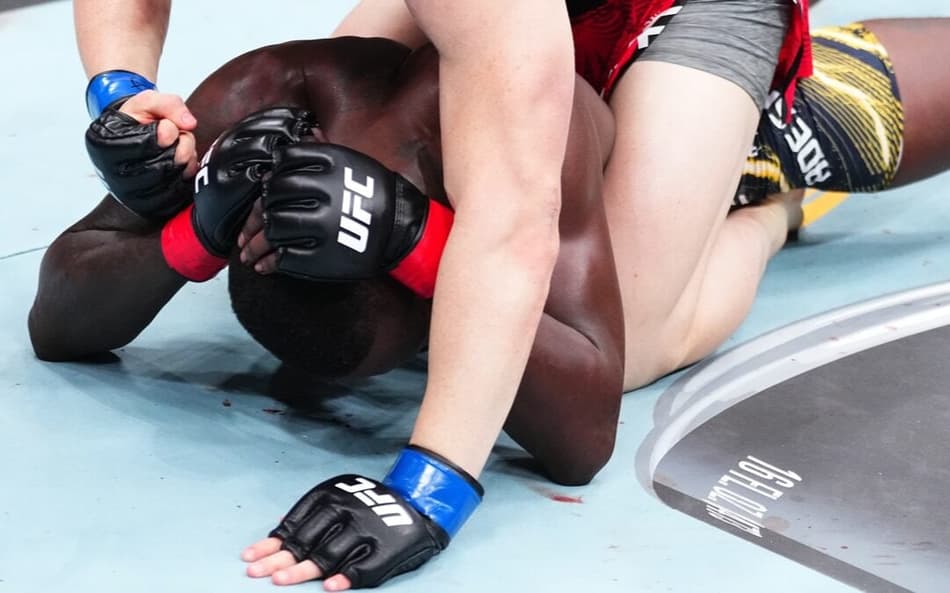 Joe Pyfer derrota Israel Adesanya no UFC Seattle (Foto: Reprodução/Instagram/UFC)