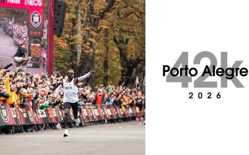 Eliud Kipchoge promove tour internacional por maratonas ao redor do mundo (Foto: dsm-firmenich Running Team)