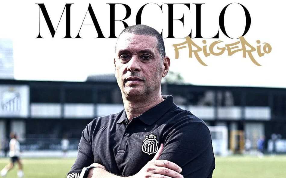 Marcelo Frigerio, novo treinador do time feminino do Santos. (Foto: Reinaldo Campos/Santos FC)
