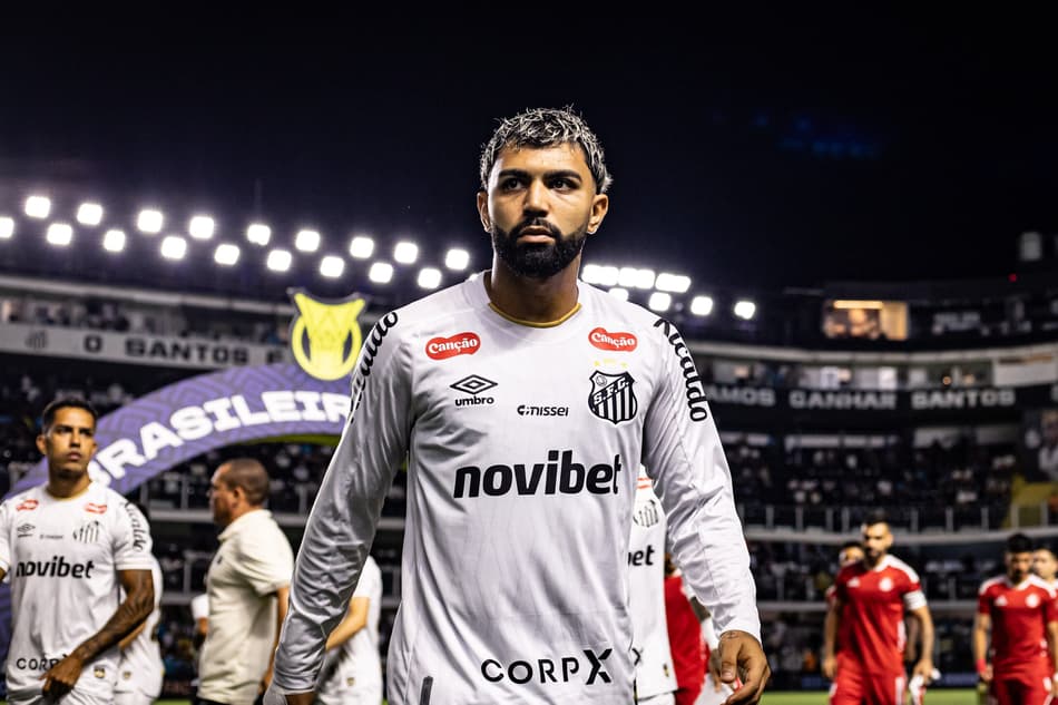 Gabriel Barbosa acumula 12 jogos e 7 gols com a camisa do Santos. (Foto: Marcus Viniccius/MyPhoto Press/Folhapress)