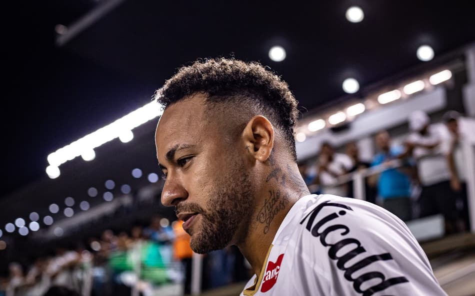 Neymar fará o sexto jogo nesta temporada pelo Santos. (Foto: MyPhoto Press/Folhapress)