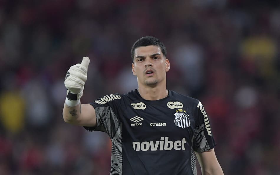 Gabriel Brazão acumula 105 jogos com a camisa do Santos. (Foto: Raul Baretta/ Santos FC)