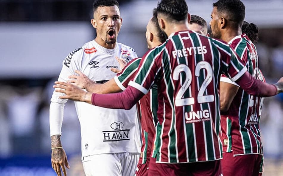 Santos não vence o Fluminense desde 2021. (Foto: Raul Barletta/ Santos FC)