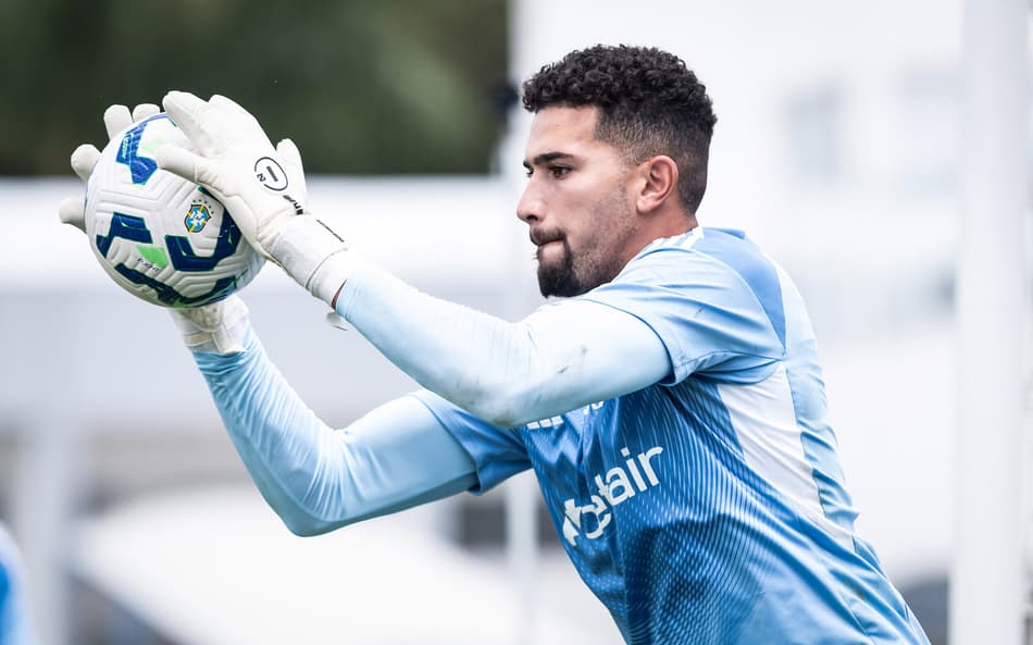 Léo Aragão, goleiro do Cruzeiro (Foto: Gustavo Aleixo/Cruzeiro)