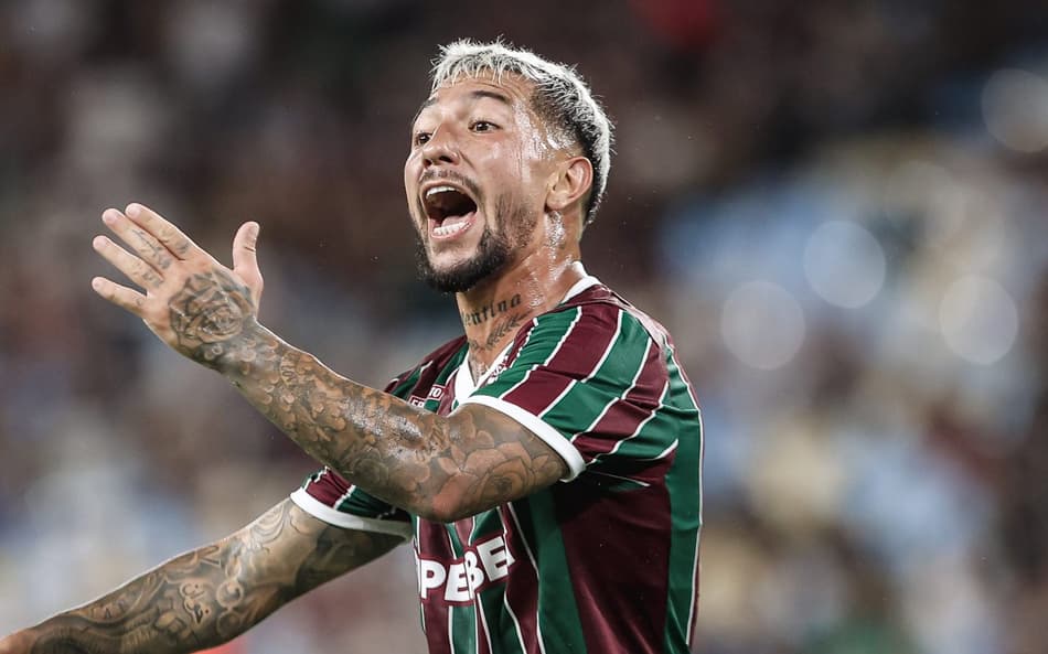 Acosta foi o autor do gol em Fluminense x Botafogo (Foto: Lucas Merçon/ Fluminense FC)