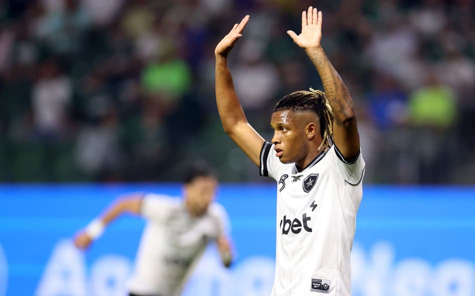 Danilo comemorando gol do Botafogo (Foto: Vítor Silva/Botafogo)
