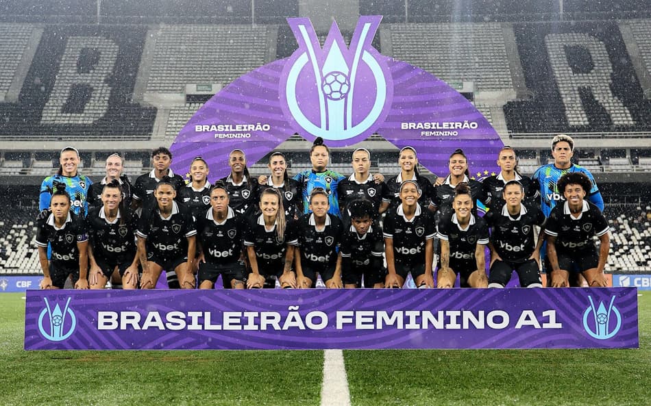 Time do Botafogo disputa a Série A1 do Brasileirão Feminino. (Foto: Arthur Barreto/Botafogo)