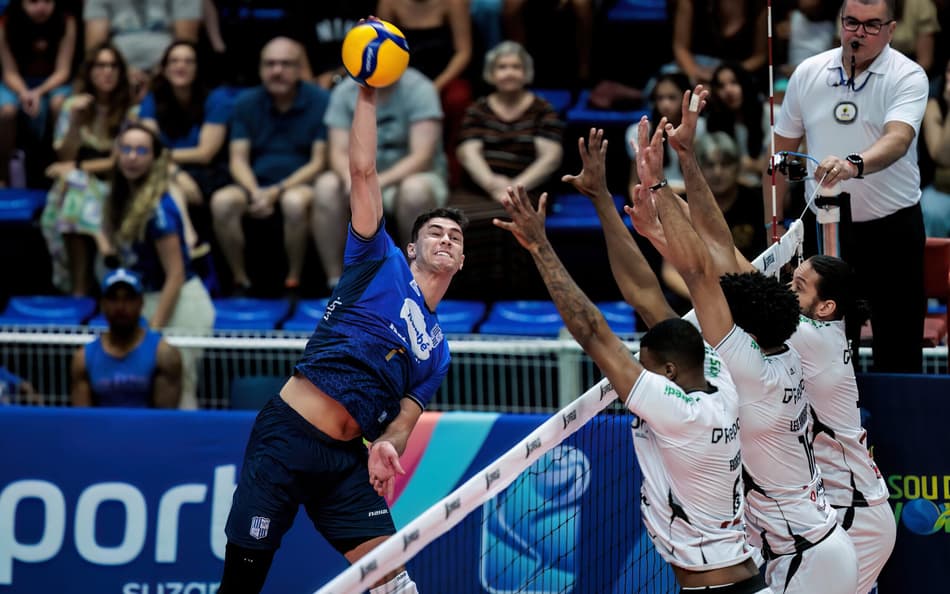 Minas x Suzano. segundo jogo das quartas de finais da Superliga Masculina Créditos: Hedgard Moraes/ MTC