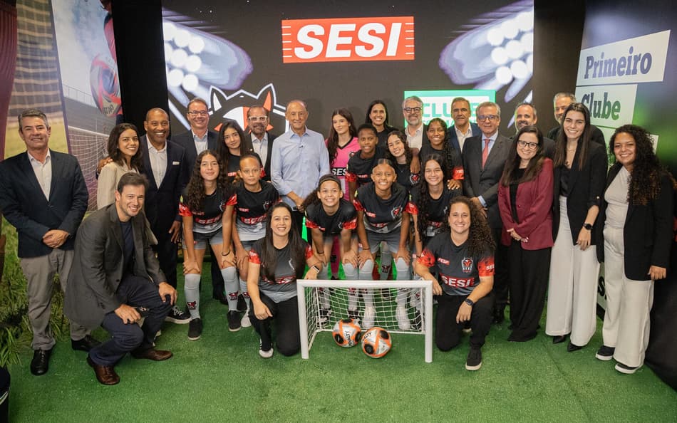 Sesi-SP se torna o primeiro clube formador do futebol feminino