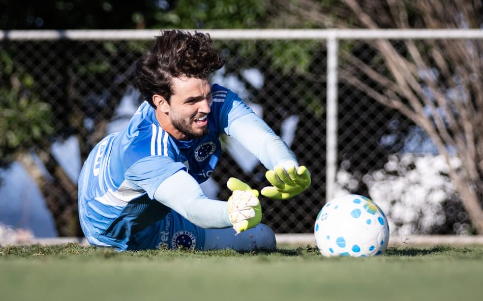 Treino, na Toca 2 (Foto: Gustavo Aleixo/Cruzeiro)
